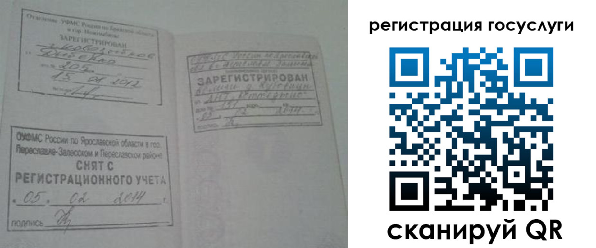 временная регистрация госуслуги в Сосновом Бору